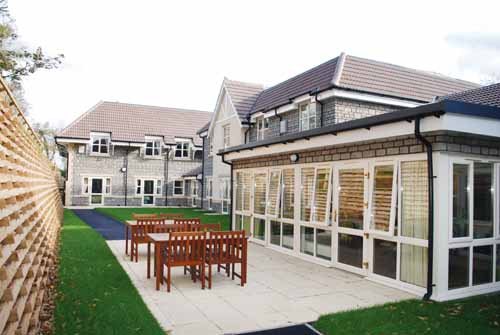 Garden of Acer House Care Home in Weston Super Mare
