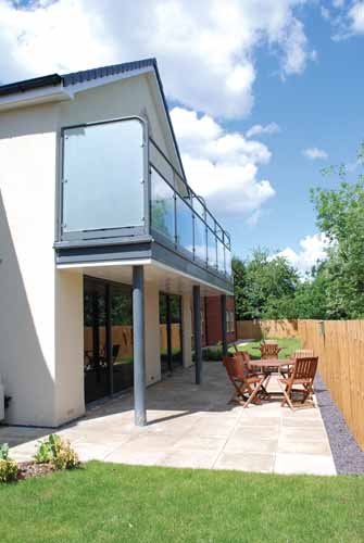 Facade of Acorn Lodge Care Home Warwickshire