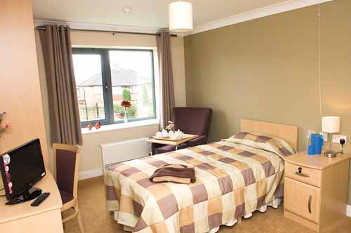 Bedroom Aire View Residential Care Home Leeds