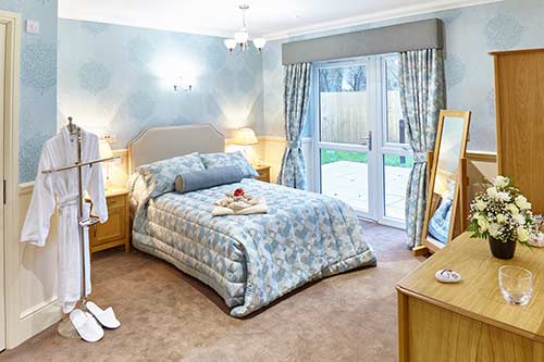 bedroom Alder House Private Care Home Nottingham