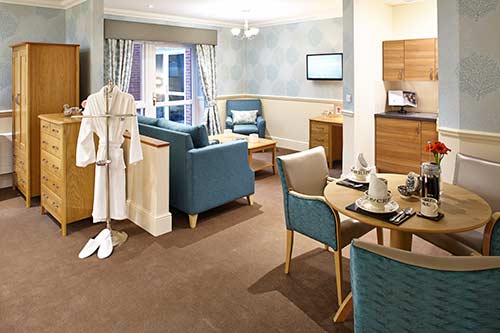 bedroom Residential care Alder House Private Care Home Nottingham