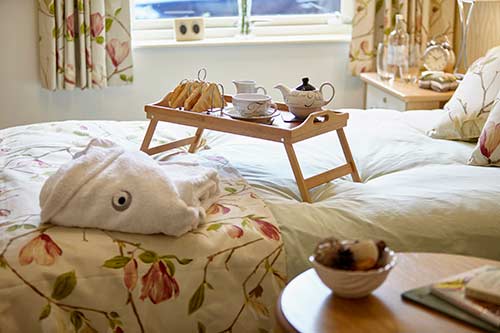 breakfast in bed at Ashurst Mews Care Home in Northampton