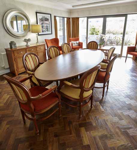 Fine Dining at Avalon Court Care Home Coventry West Midlands