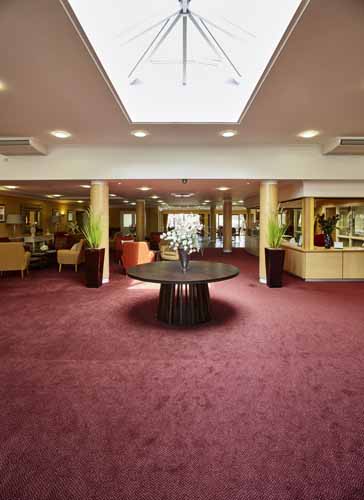 reception of Avalon Court Care Home Coventry West Midlands