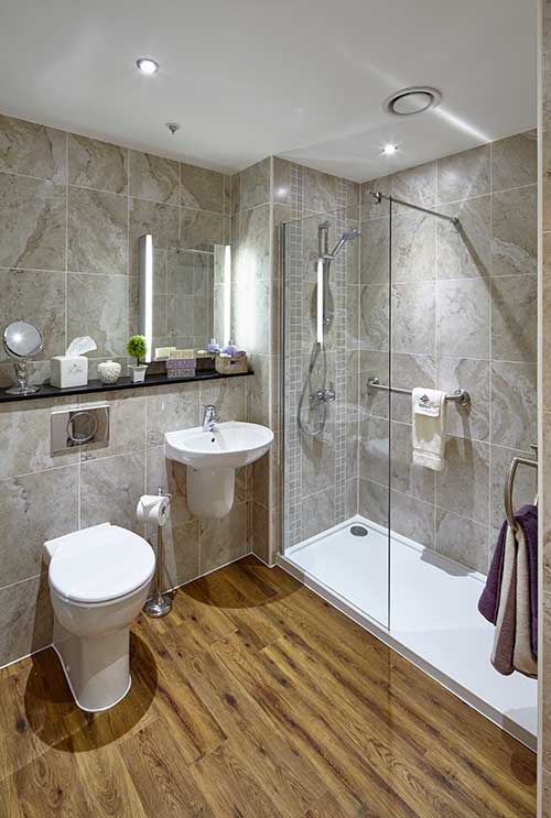 Bathroom The Hawthorns Aldridge Care Home West Midlands