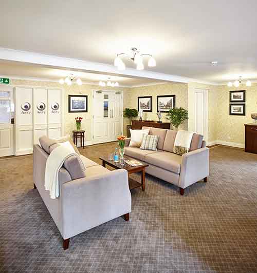 lounge Elvy Court Nursing care Sittingbourne Kent