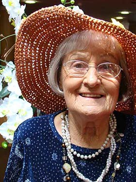 residents on their hat day at Avery Healthcare