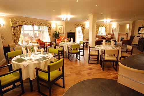 lounge Hinckley House care home Leicestershire