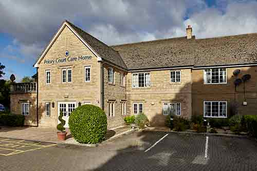 respite care Priory Court Care Home Stamford Lincolnshire