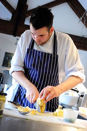 food preparation in care homes