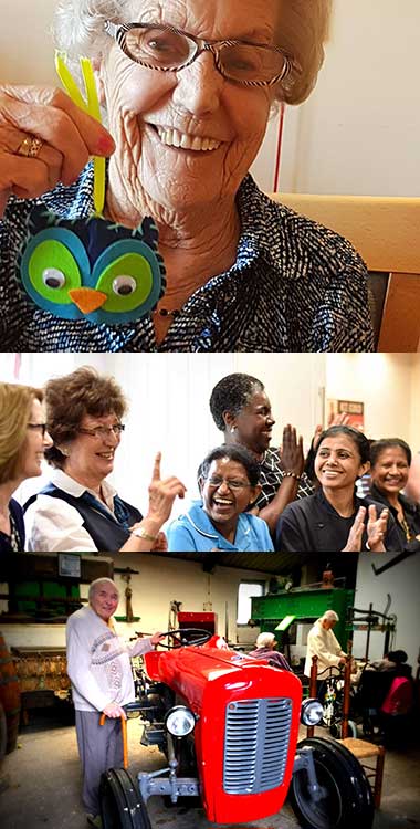 resident activity in our care homes