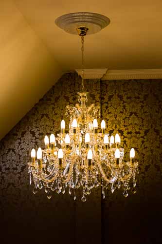 chandelier of Silvermere Private Care Home