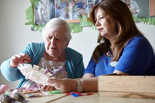 care home residents and manager York