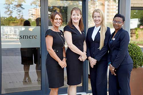 the managers at Kingsmere retirement home