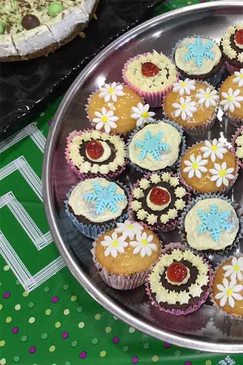 Home made cake and biscuits available in our cafe all day, every day