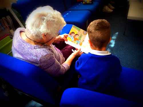 inter-generational care home mixing