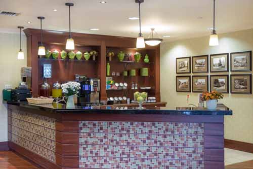 cafe at respite care at Rivermere Private Care Home