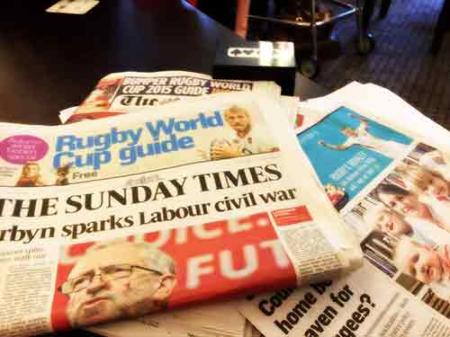 Daily Newspapers at our residential care homes