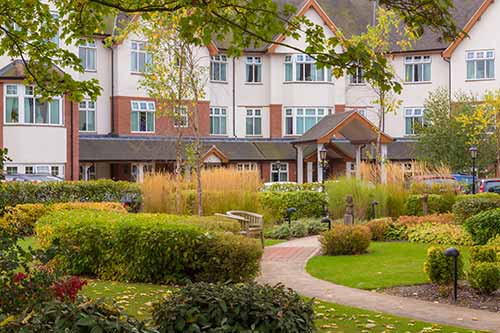 Private care home Birchmere in Knowle Solihull