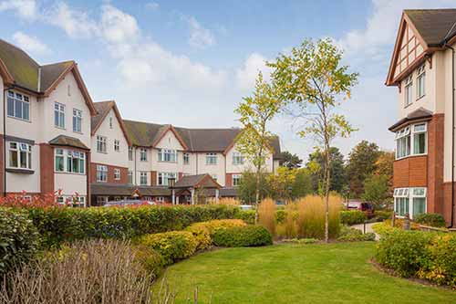 Private care home Birchmere in Knowle Solihull West Midlands
